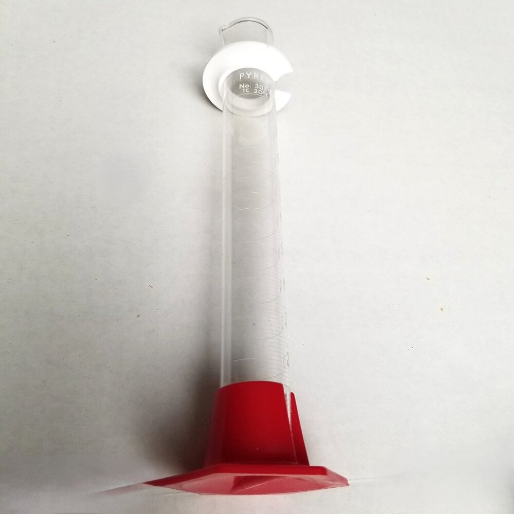 Pyrex 100mL Glass Graduated Cylinder Lab Measuring STEM Chemistry - Picture 2 of 9